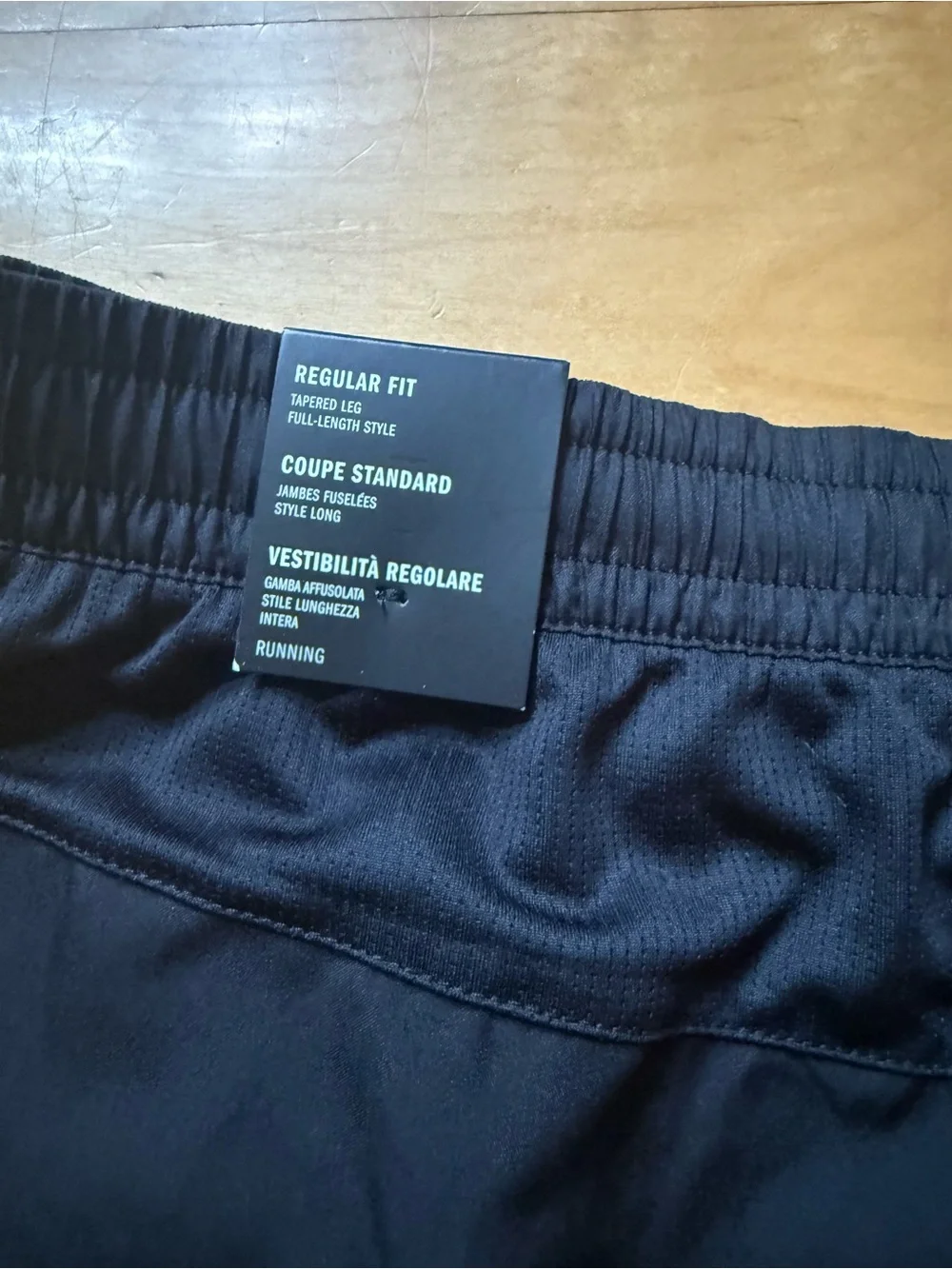 NWT Adidas Black Running Pants